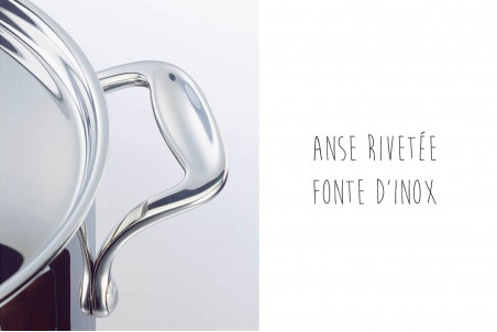 Faitout avec couvercle Beka Chef en inox 18/10