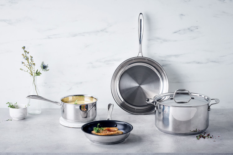 Faitout avec couvercle Beka Chef en inox 18/10