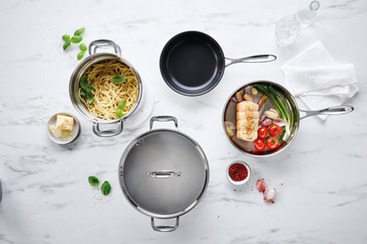 Sauteuse avec couvercle Beka Chef en inox 24cm