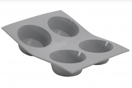 Moule en silicone De Buyer Elastomoule 4 ou 6 muffins
