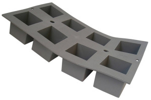 Moule en silicone 8 ou 15 cubes De Buyer Elastomoule