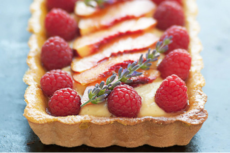 Moule à tarte rectangulaire antiadhésif De Buyer acier indéformable