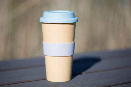 Mug nomade Kitchen Craft en fibre de bambou 375ml