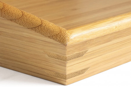 Plateau de service Totally Bamboo avec 2 poignées 58,5x38cm