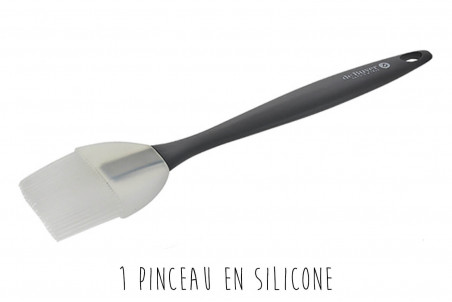 Box De Buyer Crêpesparty avec poêle en fer pinceau et spatule