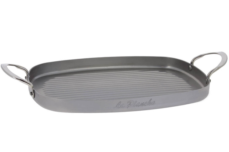 Plancha grill De Buyer Mineral B en fer 38x26cm
