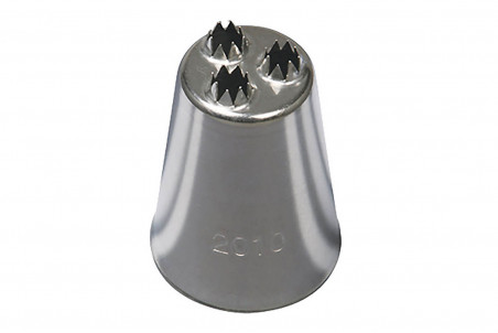 Douille à nid De Buyer inox 31mm - 3 trous cannelés