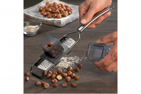 Protège-doigts pour râpes Microplane Professional avec compartiments