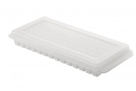Bac à glaçons 84 mini cubes avec couvercle
