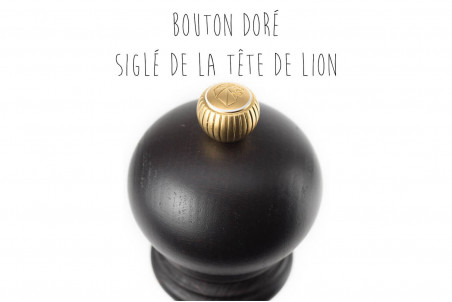 Lot de deux moulins à sel et poivre Peugeot U'Select - bois chocolat 18cm