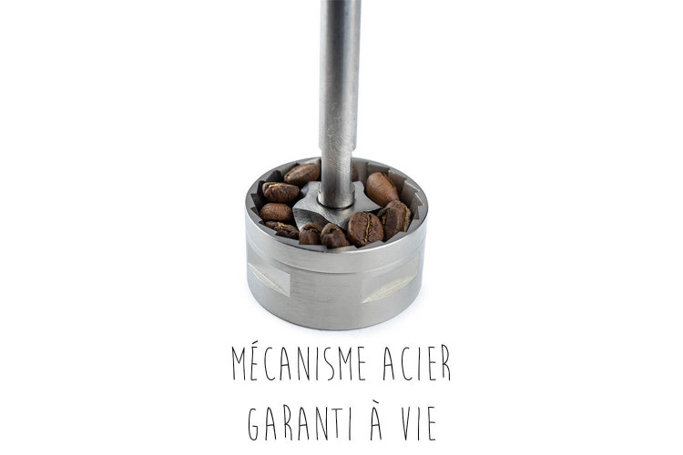 Moulin à café manuel Peugeot Brésil en bois de hêtre