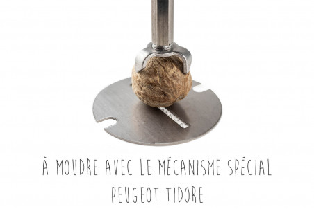 Noix de muscade d'Indonésie Peugeot dans pot en verre - 50g