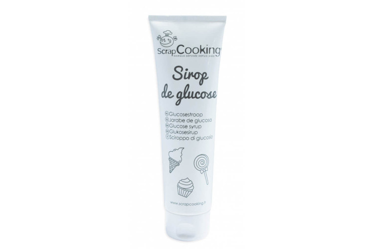 Tube sirop de glucose Scrapcooking épais 200g