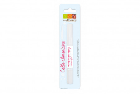Stylo pinceau colle alimentaire Scrapcooking - 2ml