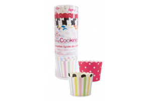 Boite 25 caissettes de cuisson Scrapcooking rigides - 6x4,5cm 2