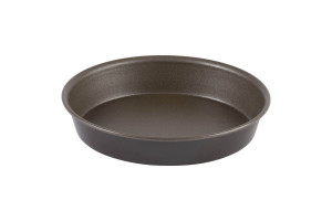 Tourtière ronde Gobel acier antiadhésif fond amovible