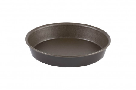 Tourtière ronde Gobel acier antiadhésif fond amovible