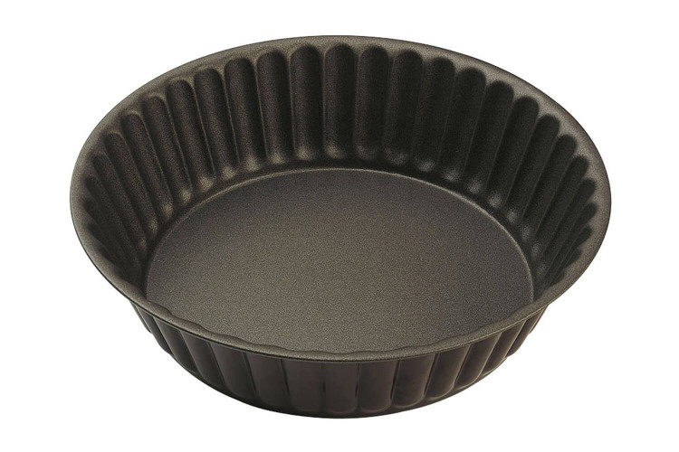 Moule à manqué rond cannelé bord haut Gobel acier antiadhésif