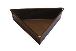 Moule à manqué triangle Gobel acier antiadhésif