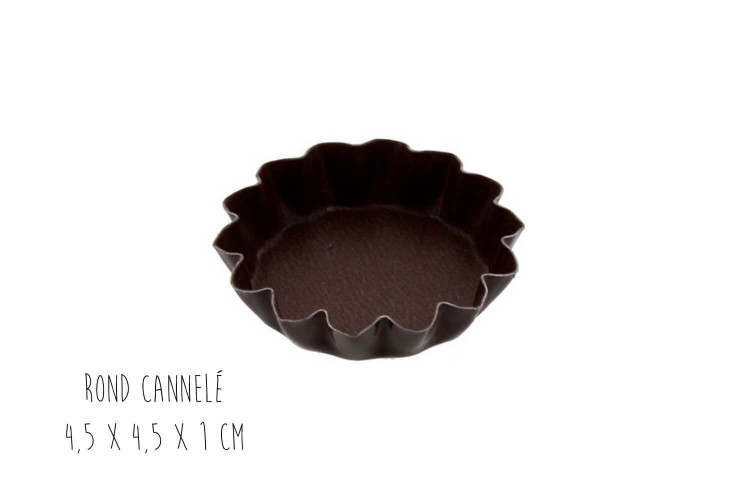 Boîte 30 petits-fours Gobel anti-adhérent - 5 formes