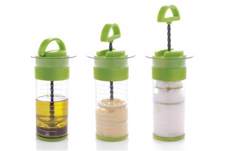 Toupie des sauces Mastrad en silicone vert 300ml