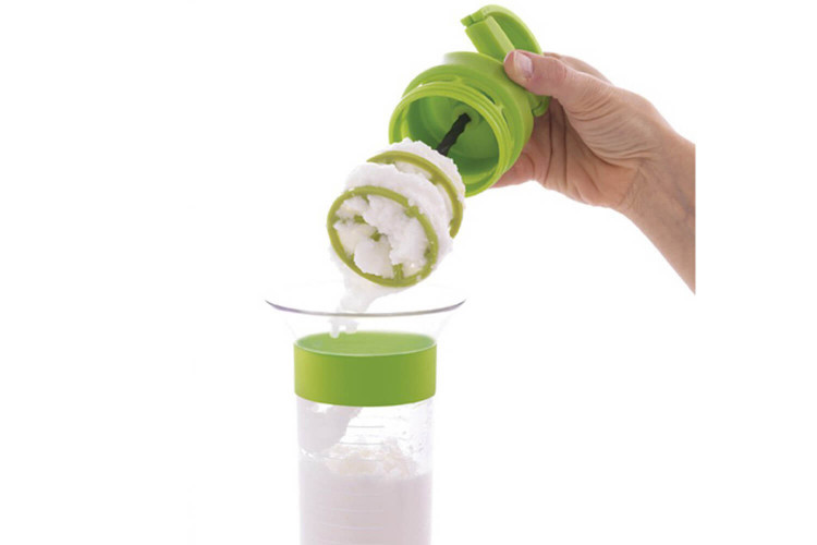 Toupie des sauces Mastrad en silicone vert 300ml