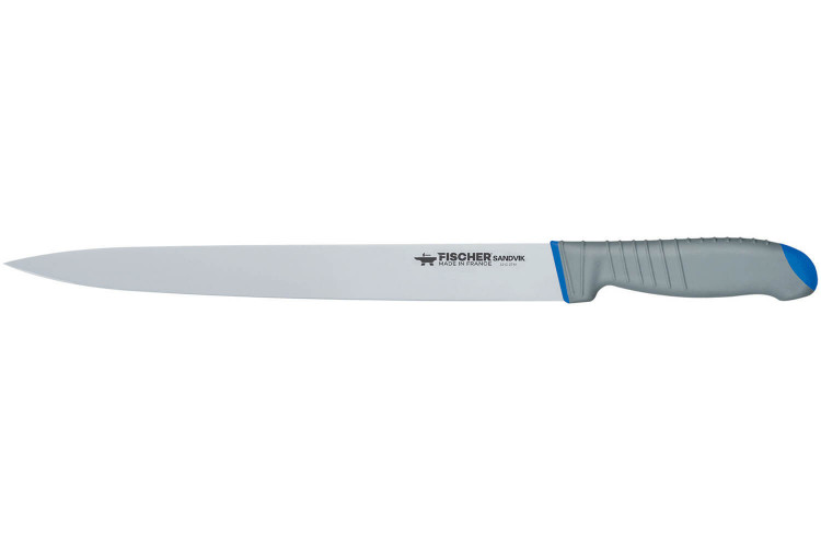 Couteau tranchelard Fischer Sandvik manche confort - lame 30cm