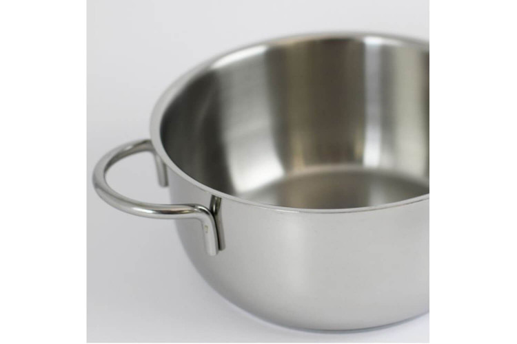 Set vapeur Cristel Master Faitout en inox + cuit-vapeur et couvercle en verre