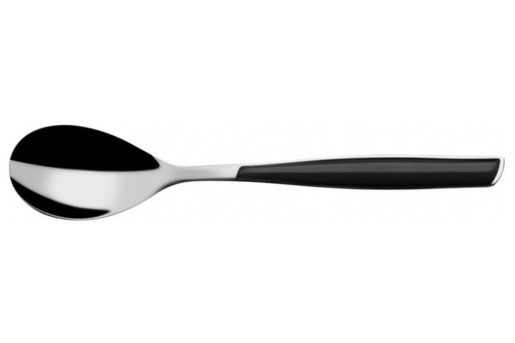 Ménagère 24 pièces noire Bugatti Glamour en inox 18/10
