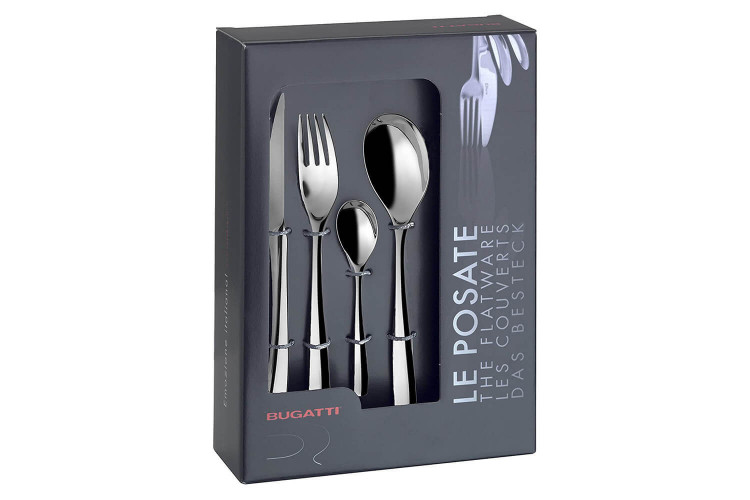 Ménagère 24 pièces Bugatti Preludio en inox 18/10