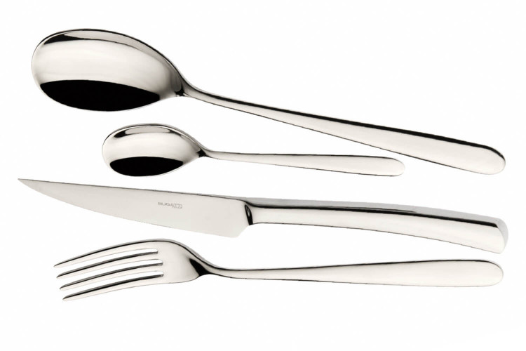 Ménagère 24 pièces Bugatti Preludio en inox 18/10