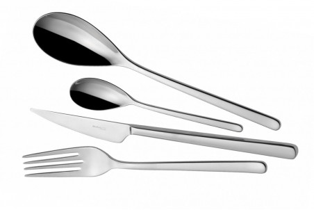 Ménagère 24 pièces Bugatti Sintesi en inox 18/10