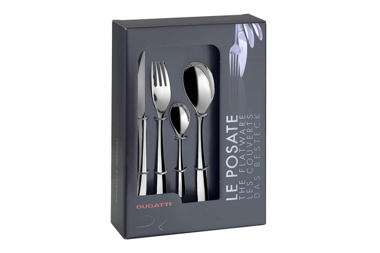 Ménagère 24 pièces Bugatti Sintesi en inox 18/10