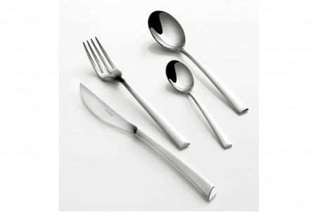 Ménagère 24 pièces Bugatti Caprera en inox 18/10