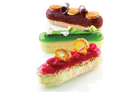 Moule en silicone professionnel Silikomart - 6 formes éclair 129x40mm