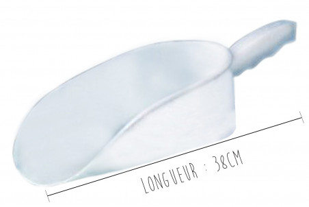 Pelle de cuisine blanche PP farine et ingrédients