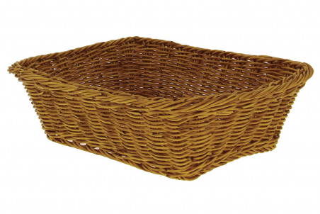 Corbeille à pain rectangle en polypropylène 34x24cm
