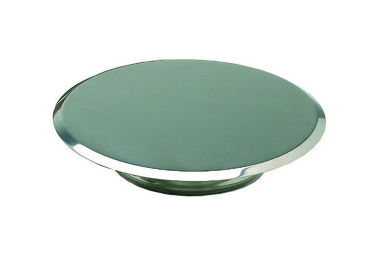 Présentoir à gâteaux en inox Ø30cm