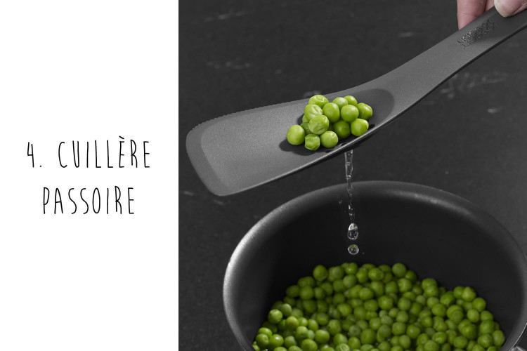 Ustensile de cuisine 5 en 1 Joseph Joseph Uni-Tool en nylon et silicone