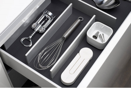 Balance de cuisine digitale Joseph Joseph TriScale pliable blanche