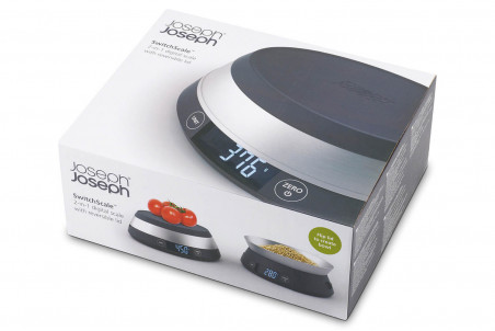 Balance de cuisine digitale Joseph Joseph Switch Scale 2 en 1 à surface réversible