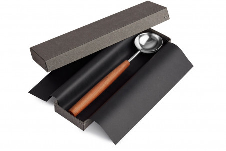 Cuillère doseuse en inox Triangle Sense manche prunier - 15ml
