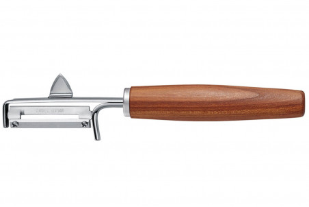 Éplucheur Triangle Sense lame inox pivotante manche prunier