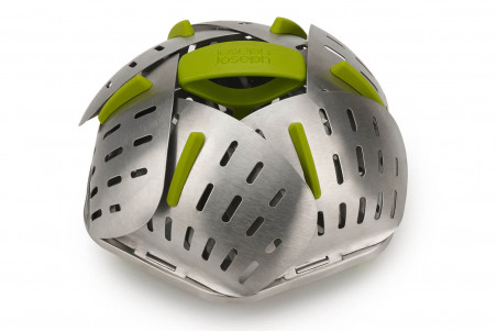 Panier vapeur inox pliable Joseph Joseph Bloom Steel - diamètre 16cm