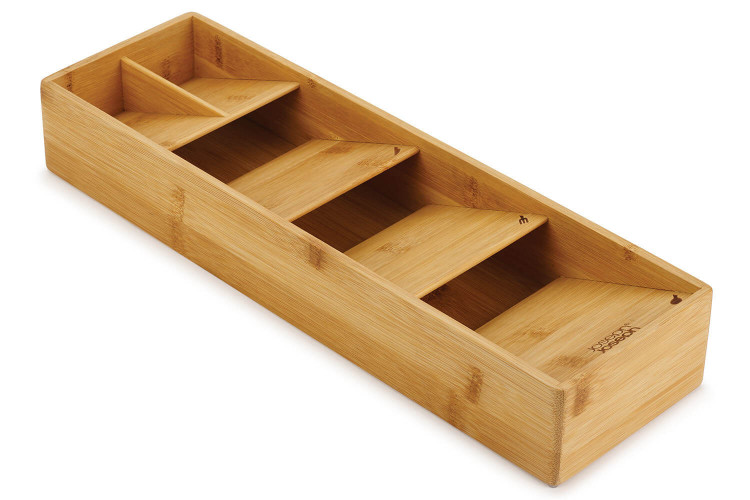Range-couverts Joseph Joseph DrawerStore Bamboo antidérapant et compact