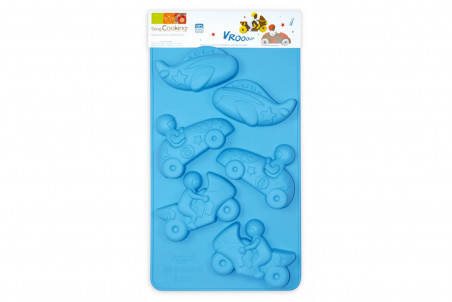 Moule à gâteau en silicone Scrapcooking antiadhésif - Véhicules