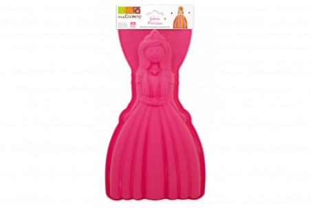 Moule à gâteau en silicone Scrapcooking antiadhésif - Princesse