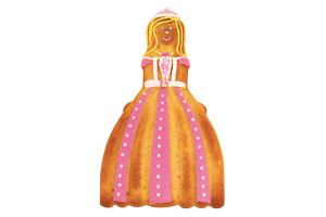 Moule à gâteau en silicone Scrapcooking antiadhésif - Princesse 2