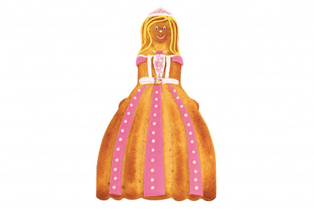 Moule à gâteau en silicone Scrapcooking antiadhésif - Princesse