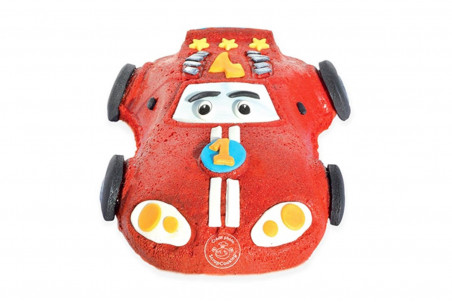Moule à gâteau en silicone Scrapcooking antiadhésif - Voiture de course